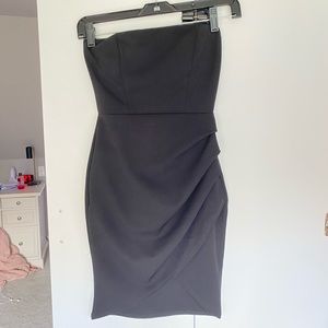 bodycon black dress